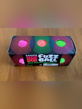 NeeDoh Teenie Fuzz Ball 3-pack FuzzBall Nee Doh